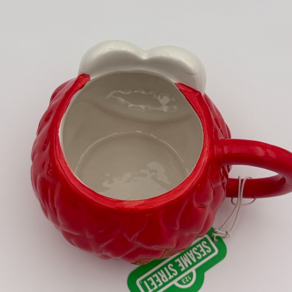 Elmo Mug Coffee Cup Sesame Street 3D Lg Handle With tag - Picture 3 of 5